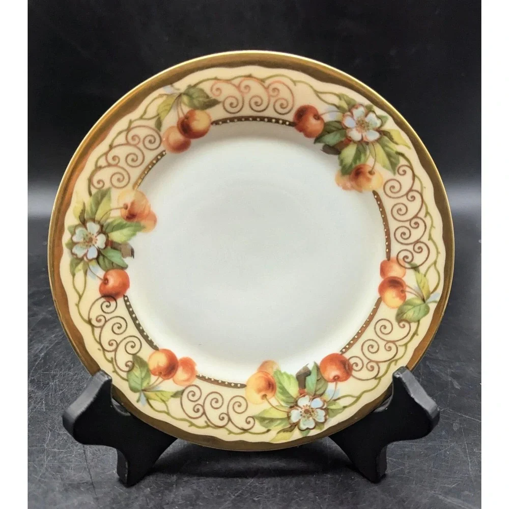 Royal Worcester Evesham Gold Set/5 Bread Butter Plates 5 5/8